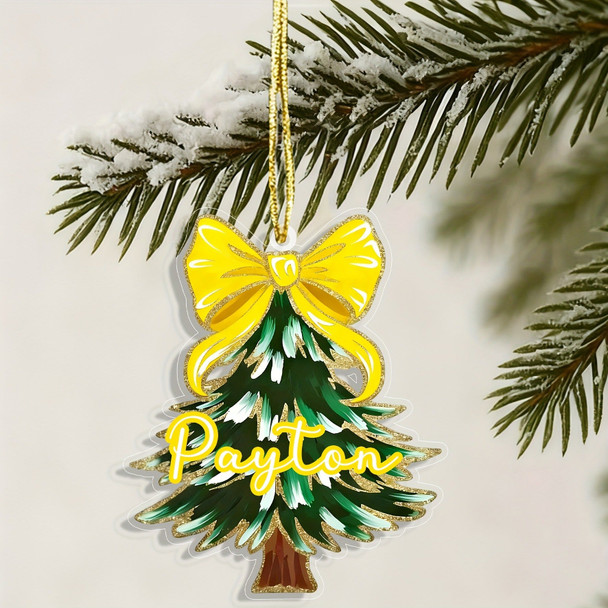 2D Flat - Personalized Custom Christmas Ornament