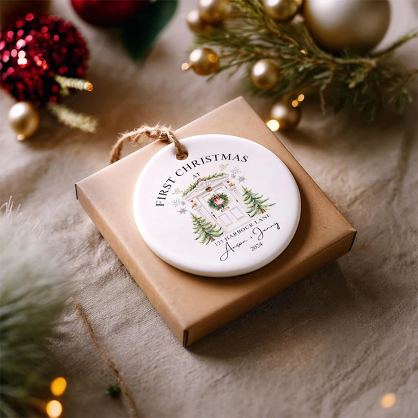Our New Home Christmas Ornament, Our First Christmas Ornament