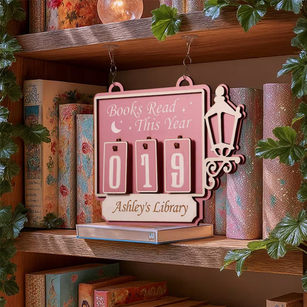 Personalized Books Read Tracker - Books Read This Year
