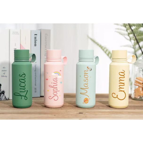 Personalised Kids Water Bottle, School Water Bottle