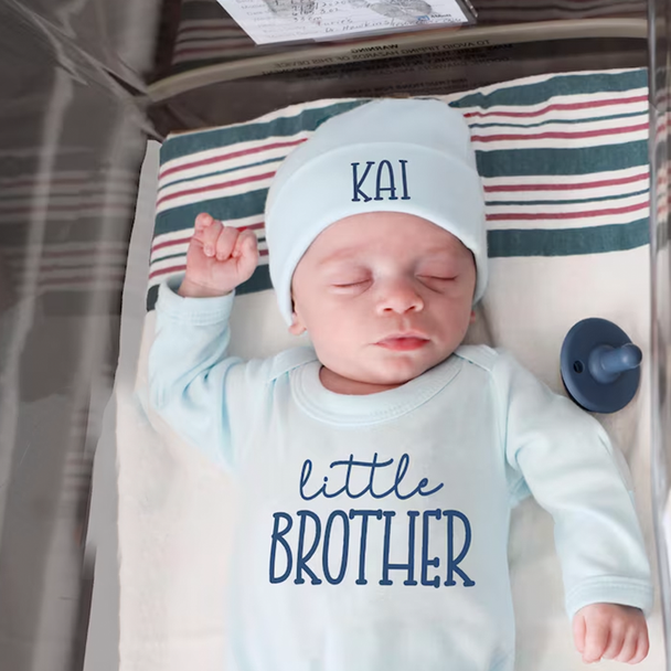 Little Brother Outfit Baby Boy Coming Home Outfit