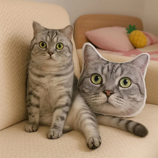Personalized 3D Pet Pillow Custom Shape Pet Pillow Dog Pillow Cat Pillow Pet