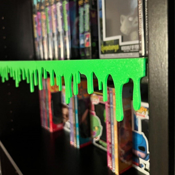 Slime Drip Bookshelf Decor | Blood Drip Bookshelf Decor