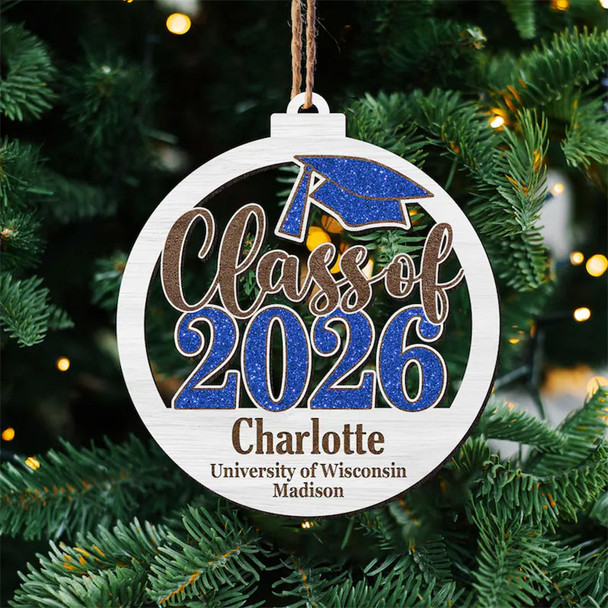 Personalized Graduation Ornament 2026