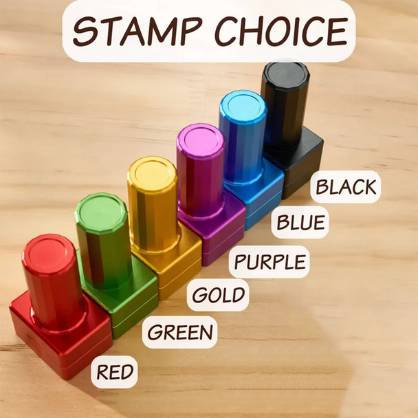 Custom Name Golf Ball Stamp, Personalized Golf Stamps