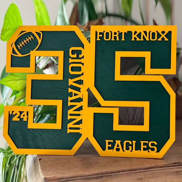 Custom Senior/Athlete Number