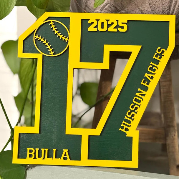 Custom Senior/Athlete Number