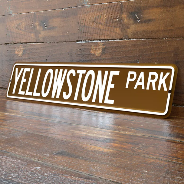 Personalized 4x18 Inch Street Sign