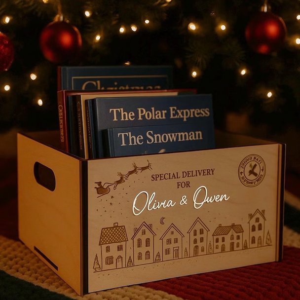 Personalized Christmas Eve Box a?? Special Delivery Keepsake