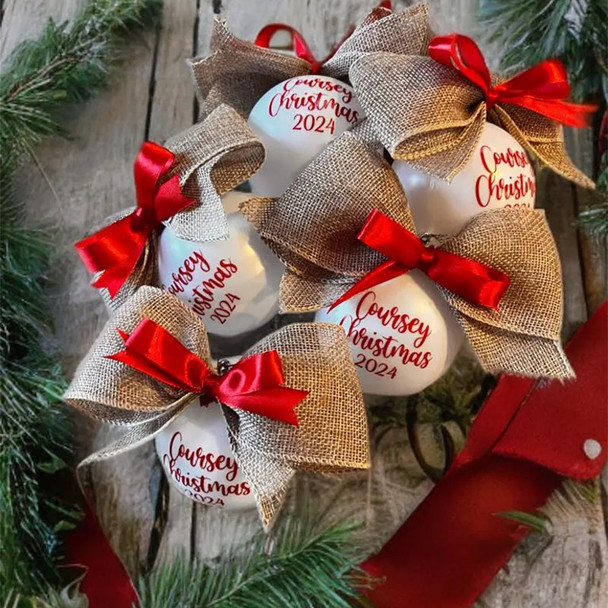Personalized Christmas Ornaments| Custom Tree Ornaments