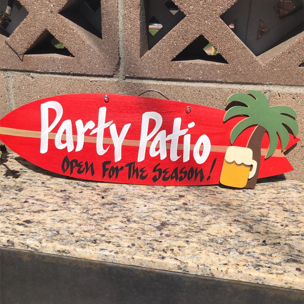 Handmade Surfboard Sign,Personalized
