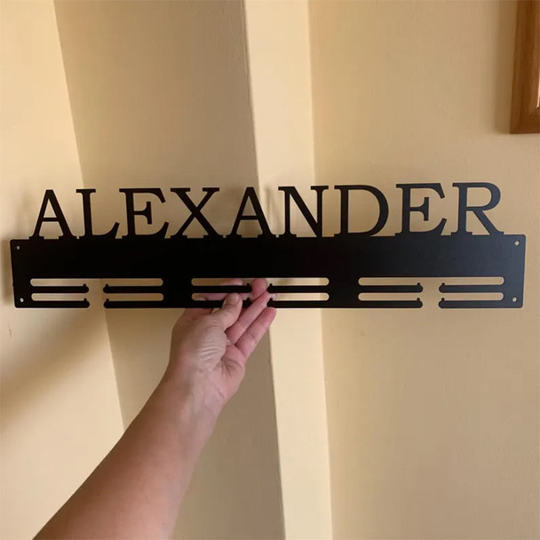 Custom Medal Holder with Name or Text