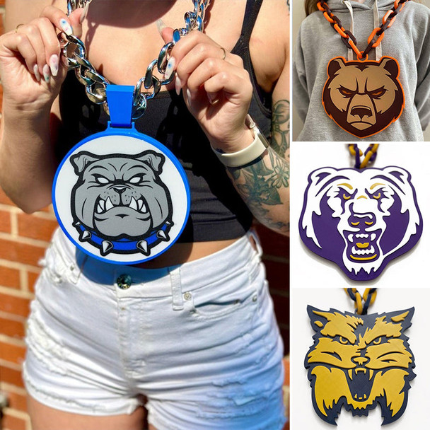 School Mascot Logo - Chains for Sports Teams | MVP Chains