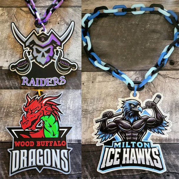 School Mascot Logo - Chains for Sports Teams | MVP Chains