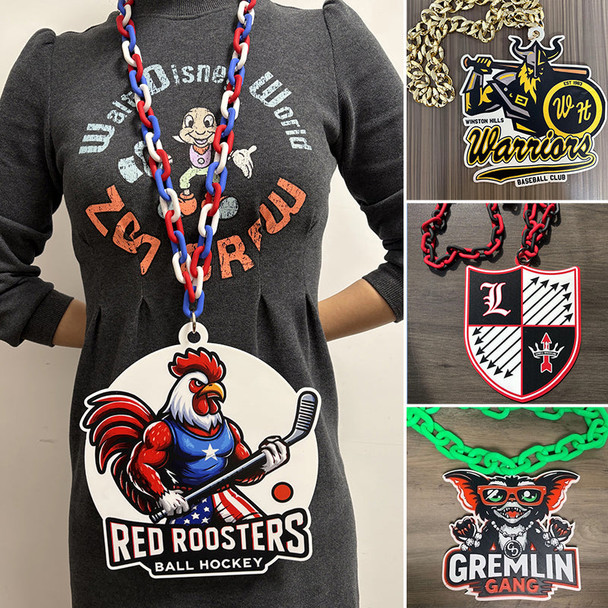 School Mascot Logo - Chains for Sports Teams | MVP Chains