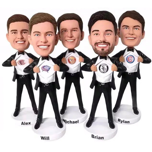 Coach bobbleheads custom, personalized gift for basketball coachs
