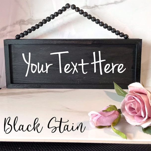 Custom sign, reversible sign, personalized office door sign