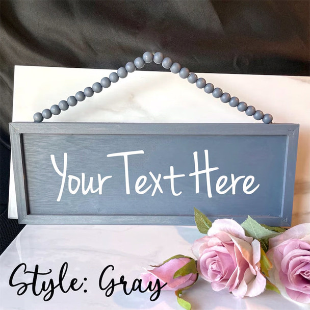 Custom sign, reversible sign, personalized office door sign