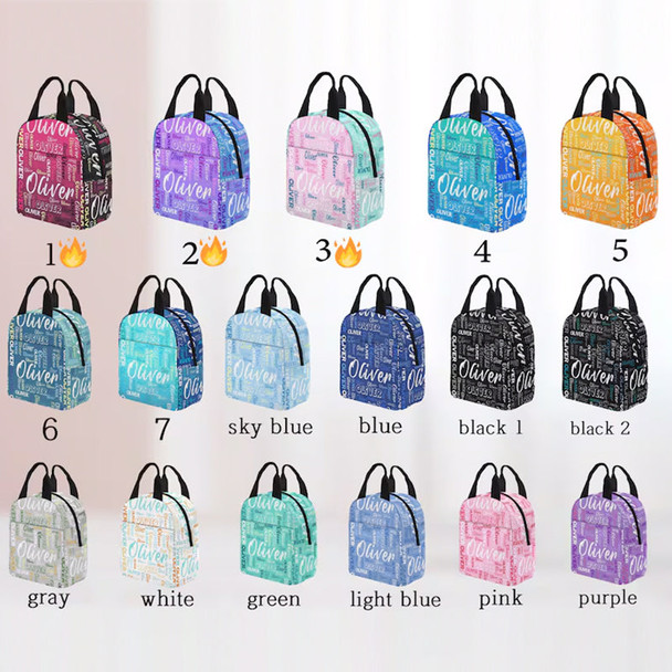 Personalized Name Backpack/Lunch Bag/Pencil Pouch