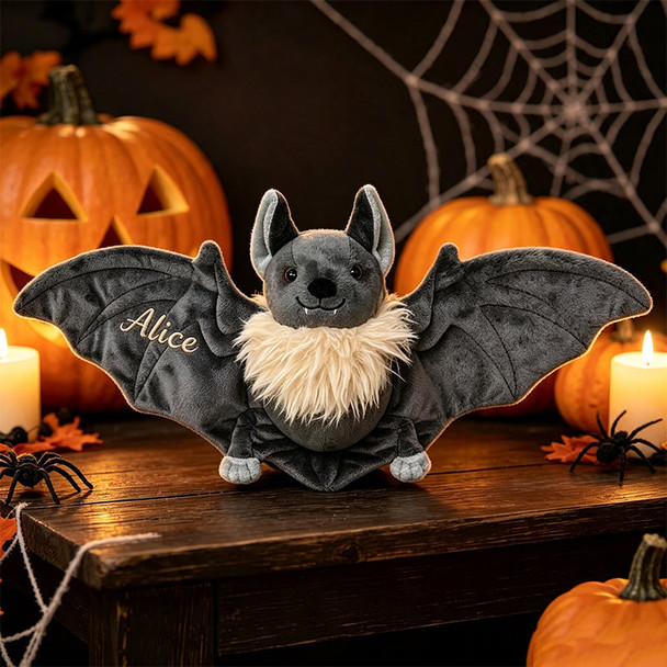 Cute Stuffed Animal, Halloween Decor Cute, Bat Halloween Decor, Halloween Toys