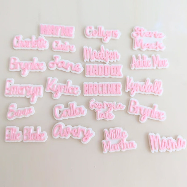 Custom Clog Charms Shoe Charms Name