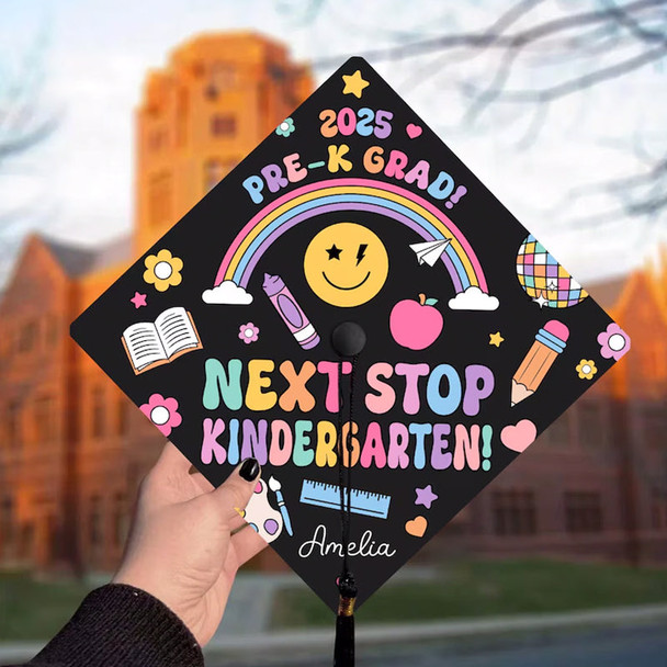 Personalized Kindergarten Graduation Cap Topper