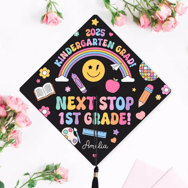 Personalized Kindergarten Graduation Cap Topper
