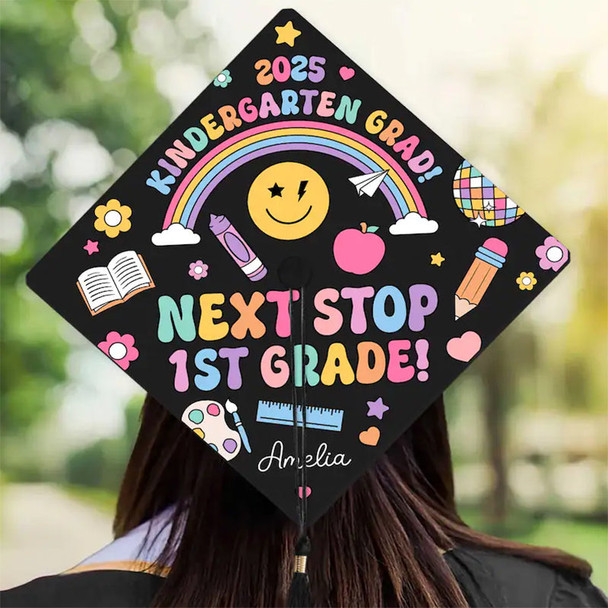 Personalized Kindergarten Graduation Cap Topper