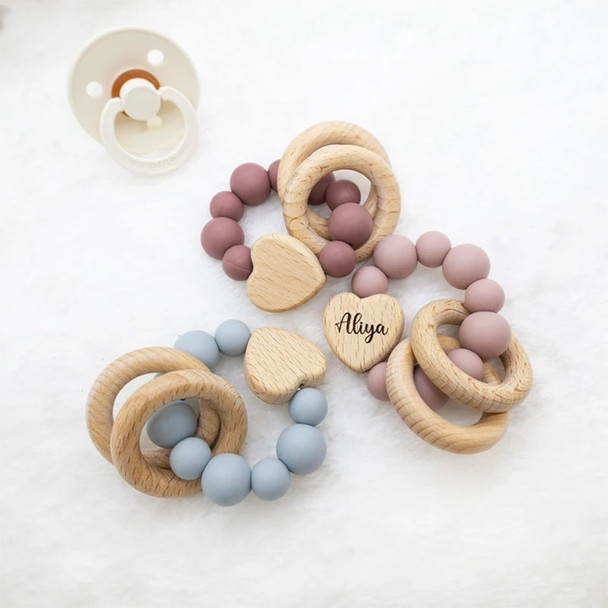 Toy Ring/Personalized Toy Ring/Wooden toy