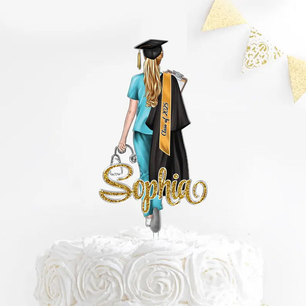 Personalized Graduation Gifts, Custom Graduation Cake Topper
