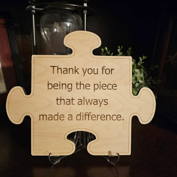 Puzzle Piece Decor, gift for employee appreciation