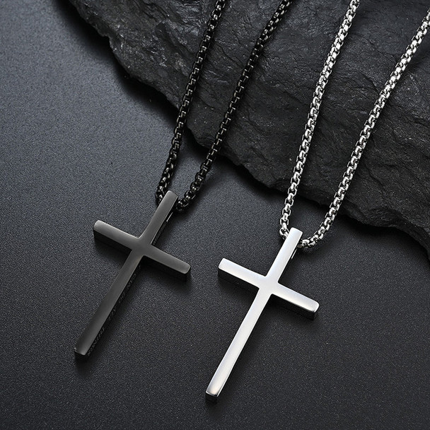 Personalized stainless steel Cross Necklace