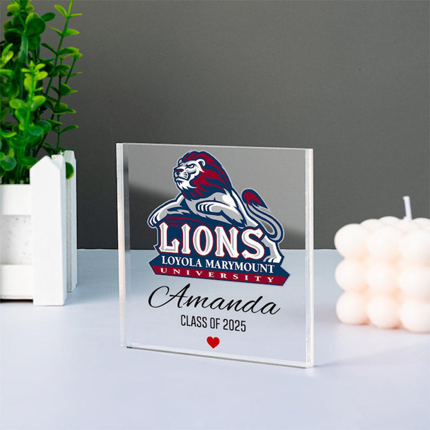 Personalized University Logo Acrylic Plaque,Graduation Gift