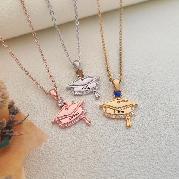Personalized High School Graduation Necklace