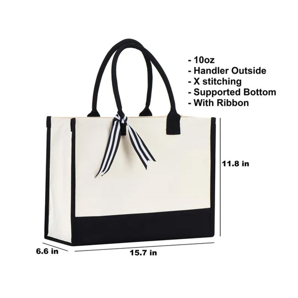 Custom Teacher Name Tote Bag, Teachers Day Gift