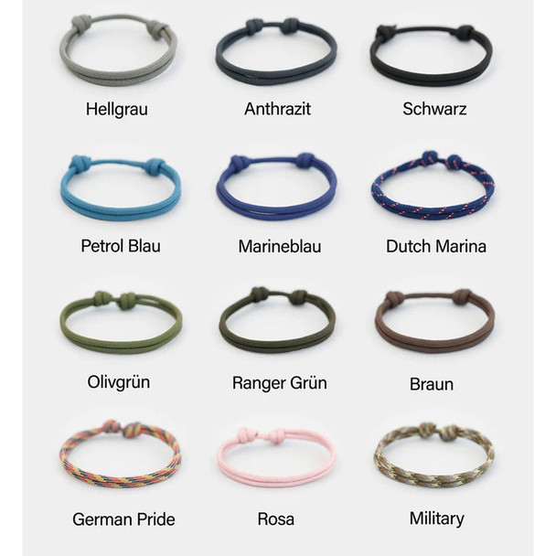 Mena??s Bracelet a?? Personalized Sailing Rope Bracelet