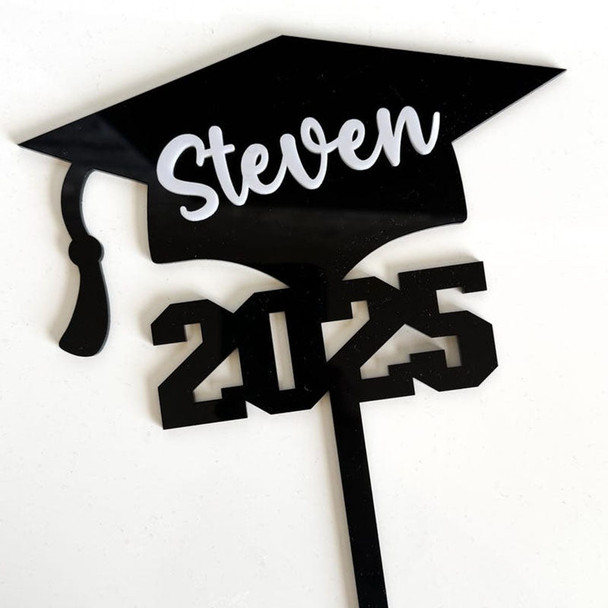 Graduation Cake Topper Grad Photo Prop