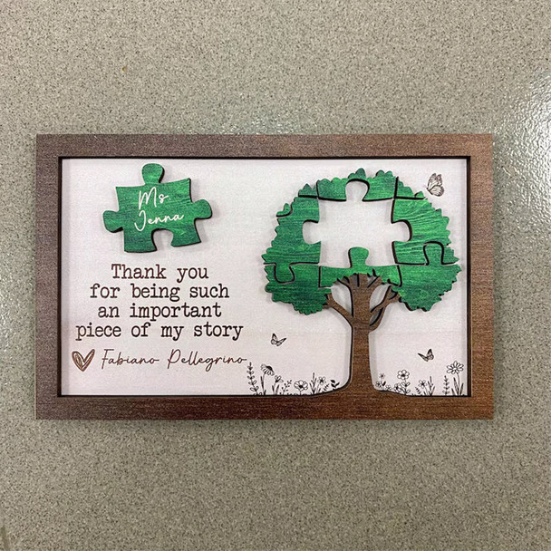 Personalized Teacher Appreciation Gifts, Teacher Gift Sign