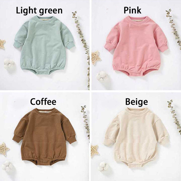 Puff Lettering oversized Sweatshirt Bodysuit