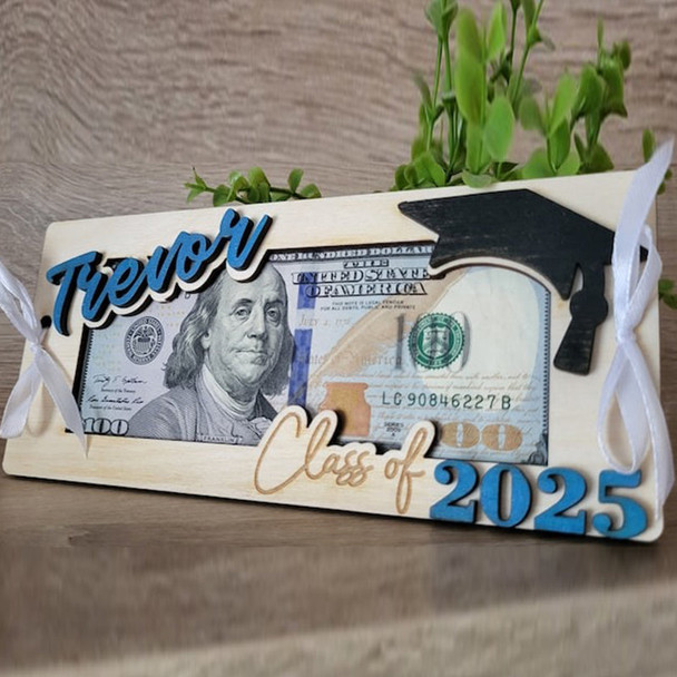 Graduation money gift card, Graduation gift, Diploma dollars