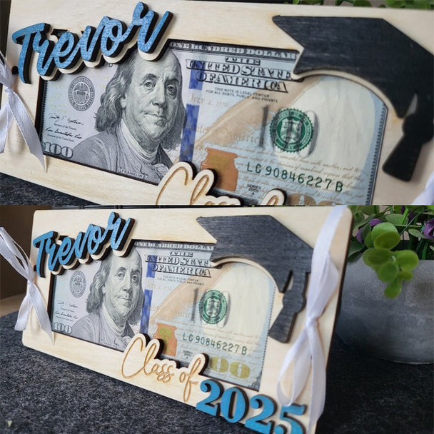 Graduation money gift card, Graduation gift, Diploma dollars
