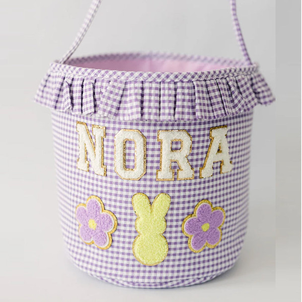 Custom Name Easter Basket | Personalized Kids Easter Basket