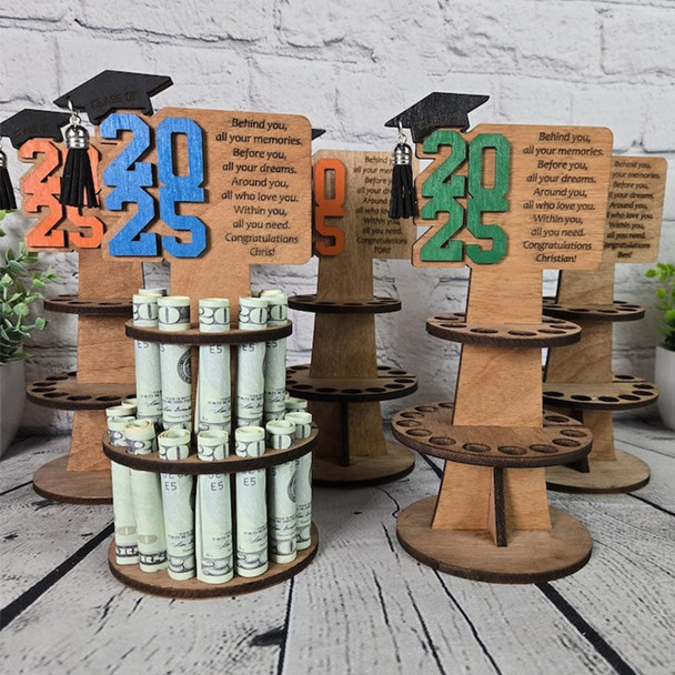 Graduation Gift Money Holder, Tiered Graduation Money Cake