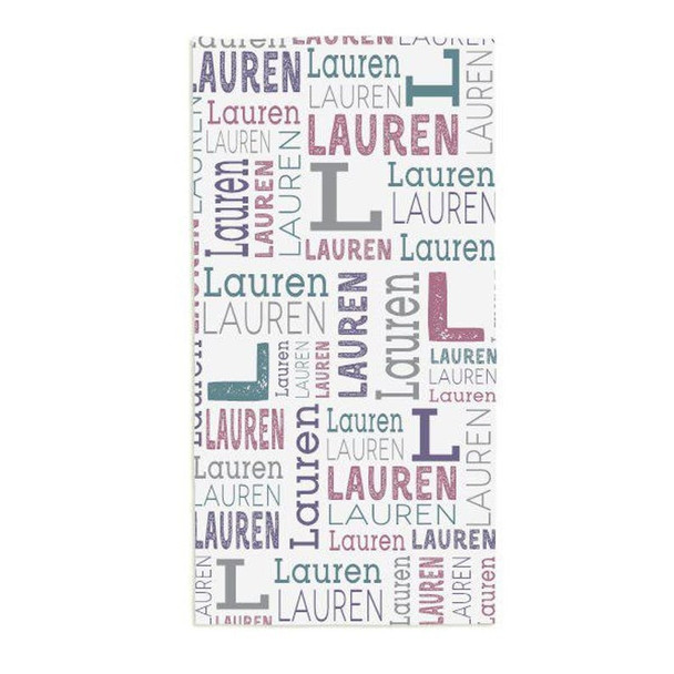 Personalized Beach Towel, Custom Kid Summer, Kids Beach Towel