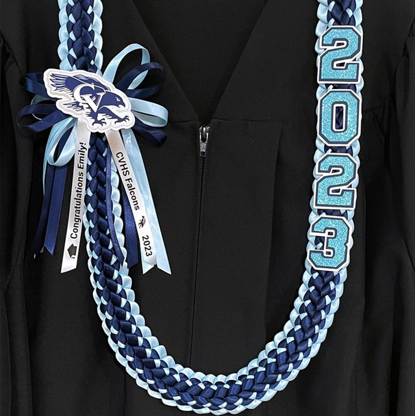 Graduation Lei for any school - High School or College grad lei