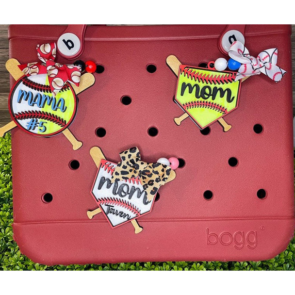 Baseball bag Tag and Softball bogg bag tag