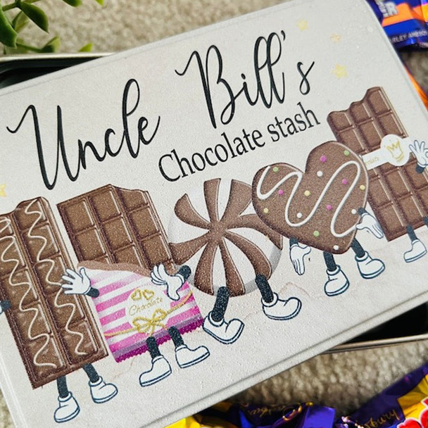 Personalised biscuit tin, biscuits, cookies, girlfriend, gift for her, him