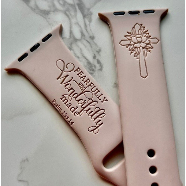 Psalms Watchband, Apple Watch, Bible Verse Watch Band