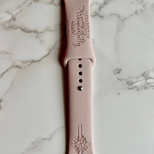 Psalms Watchband, Apple Watch, Bible Verse Watch Band