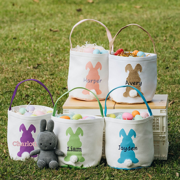 Personalized Easter Basket | Bunny Baskets for Kids